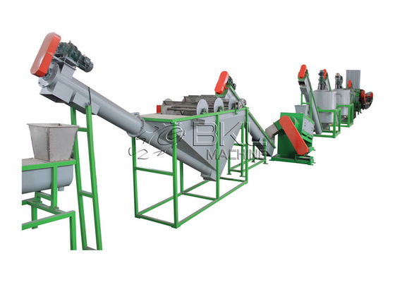 Washing 100ppm Waste Bottles PET Recycling Line 2000kg/H