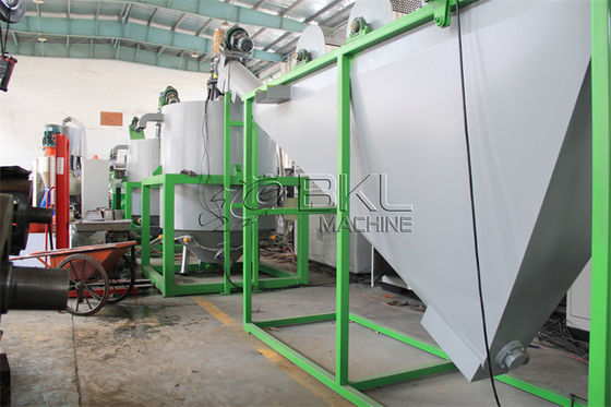 Washing 100ppm Waste Bottles PET Recycling Line 2000kg/H