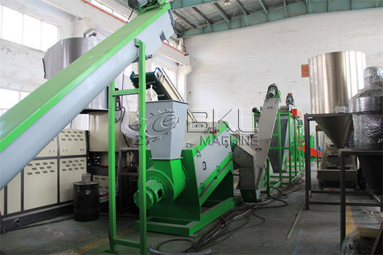 Washing 100ppm Waste Bottles PET Recycling Line 2000kg/H